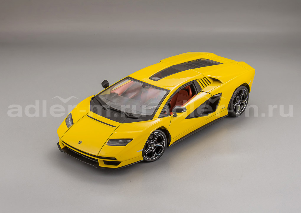 MAISTO 1:18 Lamborghini Countach LPi 800-4 - 2021 (yellow) M-31459Y