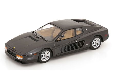 KK SCALE 1:18 Ferrari Testarossa Monospecchio "US-Version First Miami Vice Testarossa" - 1984 (black) KKDC180504
