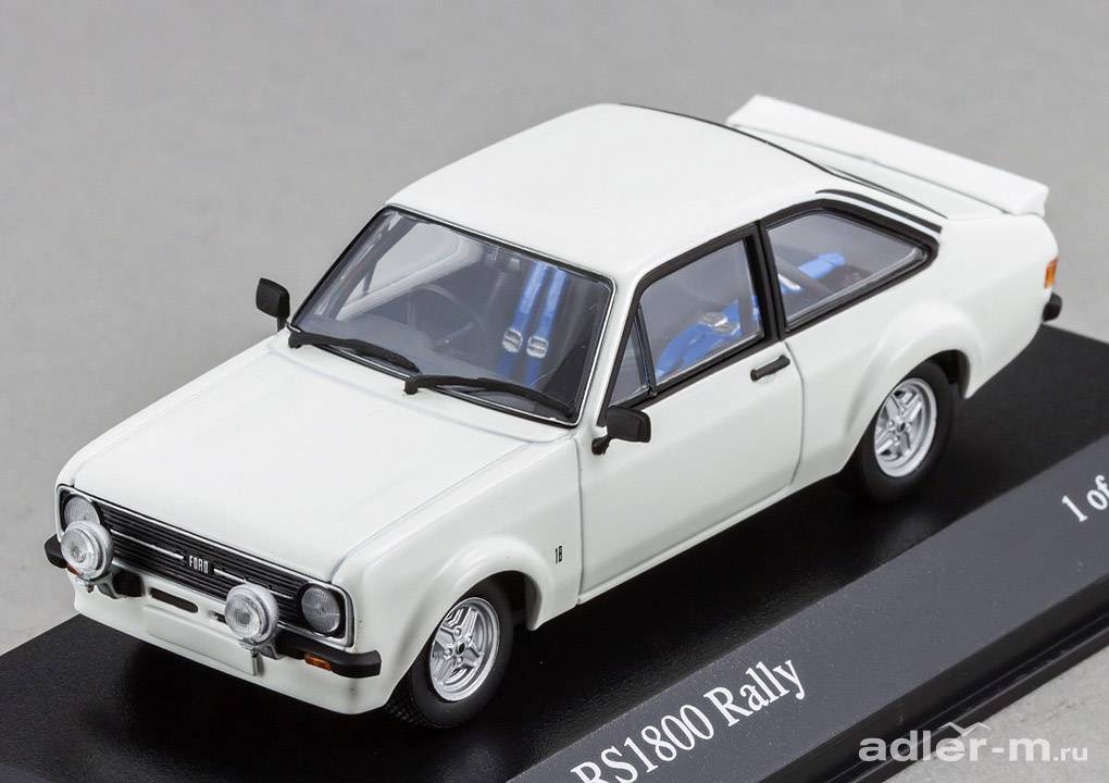 MINICHAMPS 1:43 Ford Escort II RS1800 rally 400758400