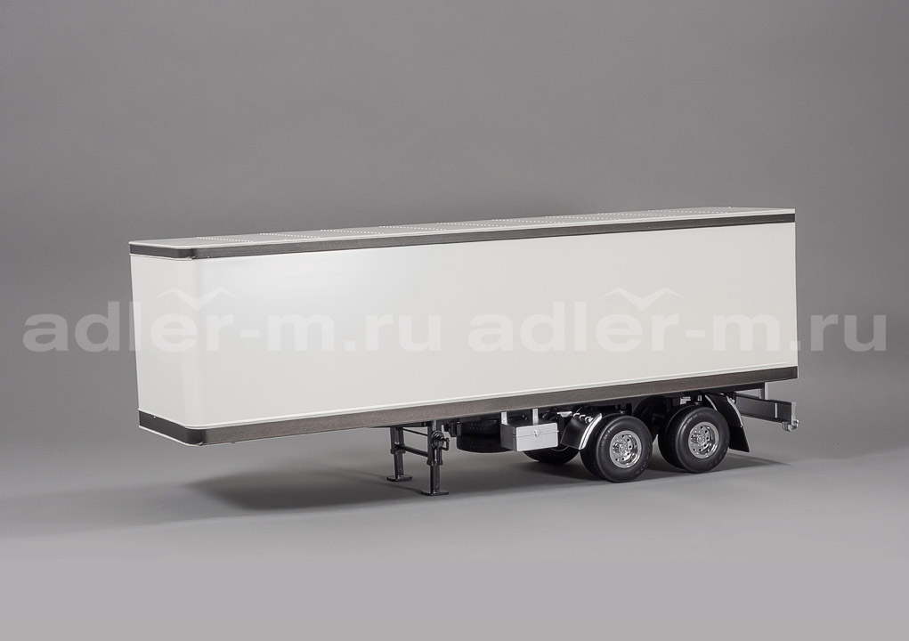 ROAD KINGS 1:18 Truck Trailer (white / black) RK180163
