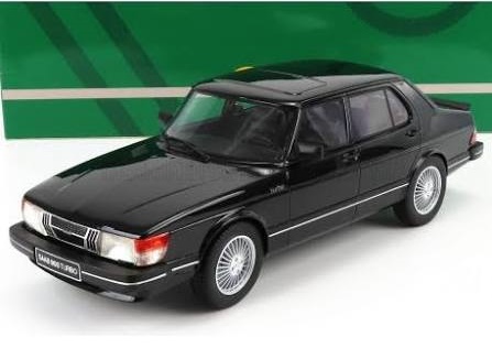 CULT SCALE MODELS 1:18 SAAB 900 Turbo - 1980-1984 (black) CML099-3
