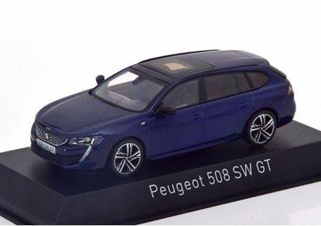 NOREV 1:43 Peugeot 508 SW GT 2018 (dark blue) 475828