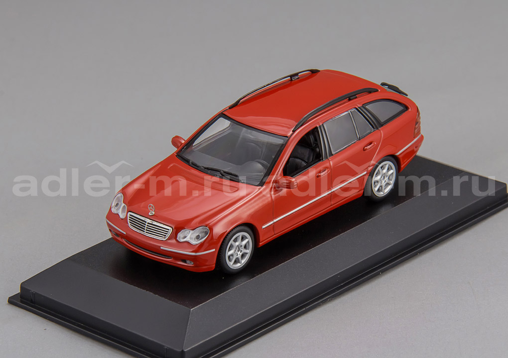 MINICHAMPS (MAXICHAMPS) 1:43 Mercedes-Benz C-Class T-Model (S203) – 2001 (red) 940030111