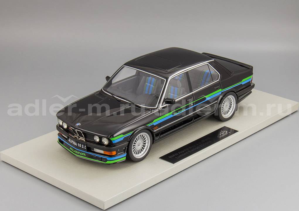 LS COLLECTIBLES 1:18 BMW Alpina B10 3.5 (black) LS044A