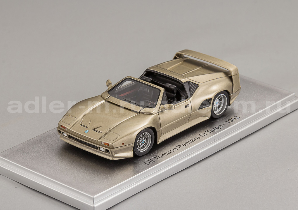 KESS SCALE MODELS 1:43 De Tomaso Pantera Si Targa - 1993 (gold metallic) KE43013021