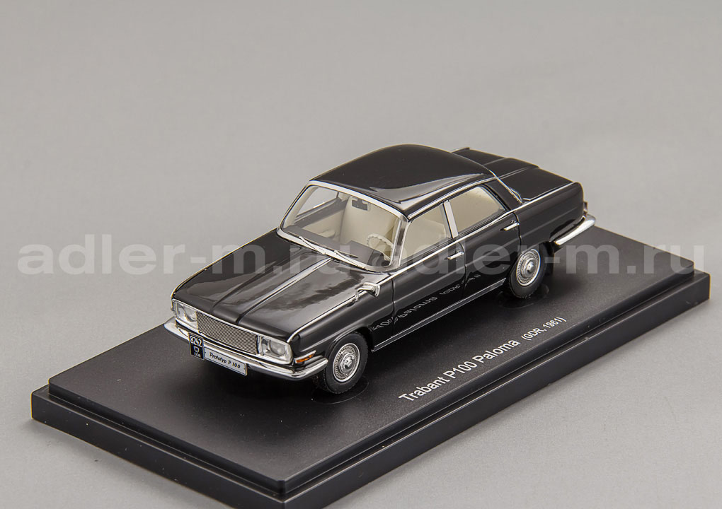 AUTOCULT 1:43 Trabant P 100 Paloma (DDR 1961) (black) ATC60082