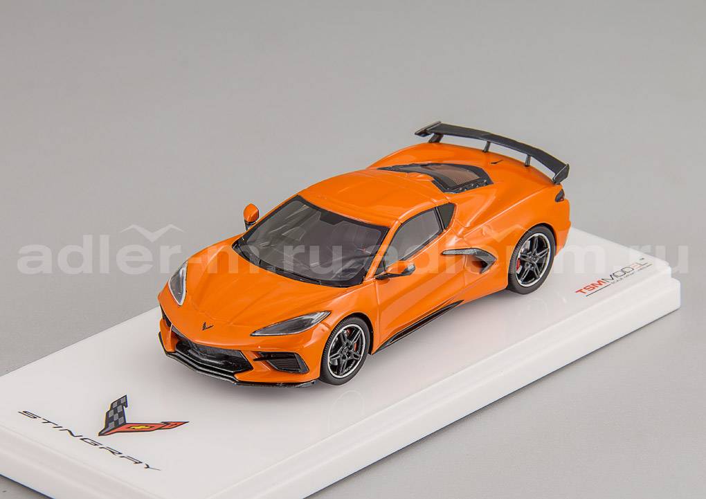 TRUESCALE MINIATURES 1:43 Chevrolet Corvette Stingray C8 - 2020 (orange) TSM430495