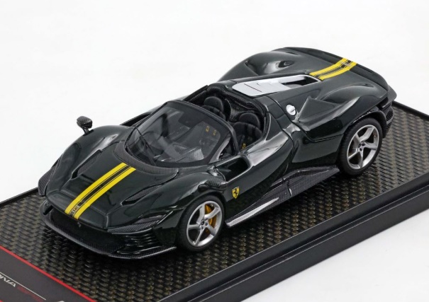 BBR MODELS 1:43 Ferrari Daytona SP3 Serie Icona open roof - 2022 (verde british) BBRC267TML