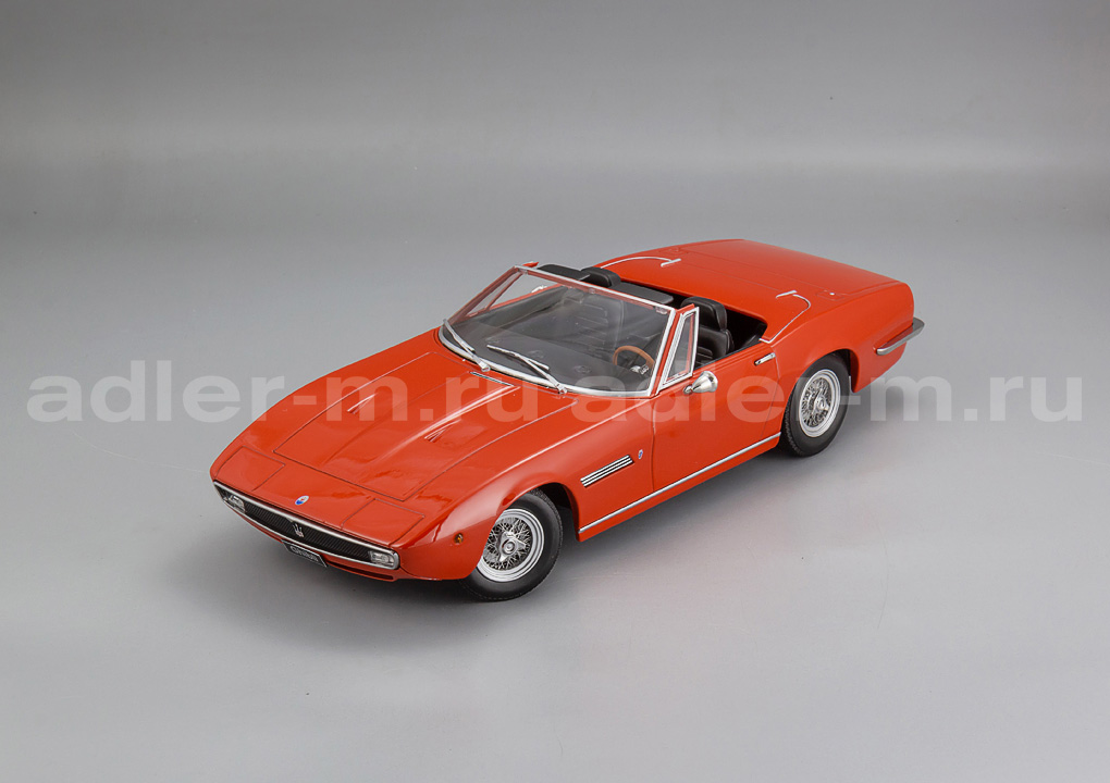 KK SCALE 1:18 Maserati Ghibli Spyder - 1970 (red) KKDC181301