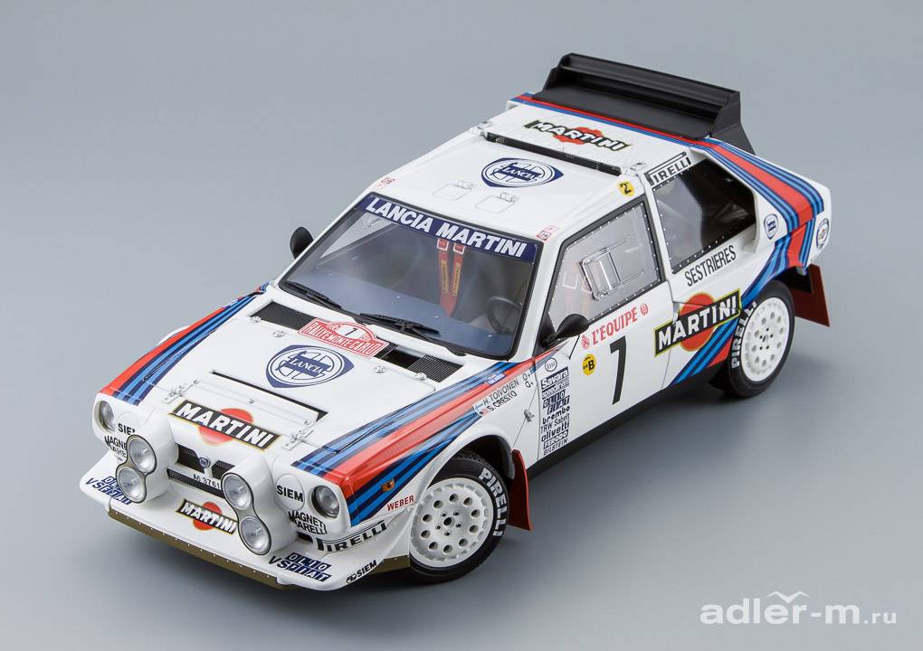 AUTOART 1:18 Lancia Delta S4 Winner Monte Carlo 1986 #7 Toivonen - Cresto 88617