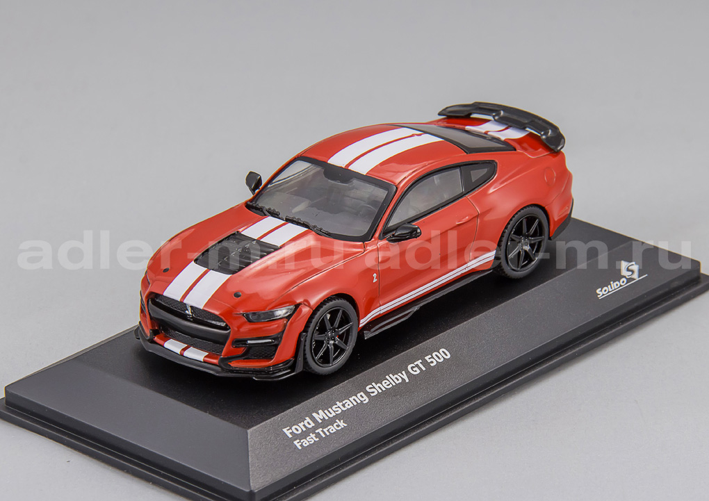 SOLIDO 1:43 Ford Mustang Shelby GT500 Fast Track (red) S4311502