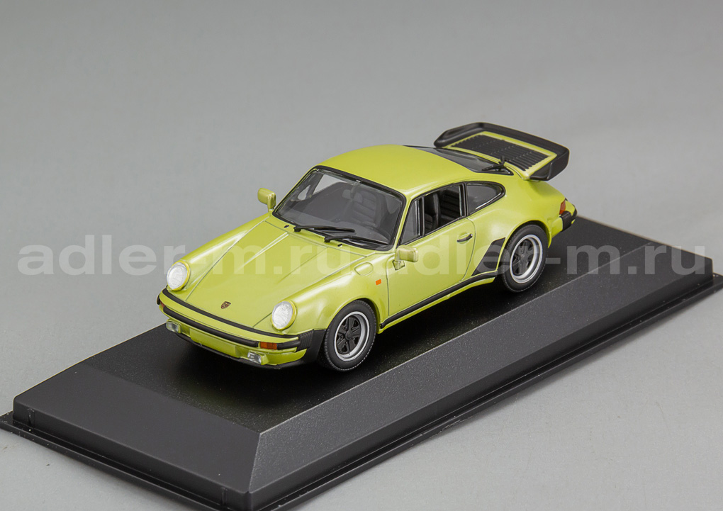 MINICHAMPS (MAXICHAMPS) 1:43 Porsche 911 Turbo 3.3 (930) – 1977 (green met) 940069004