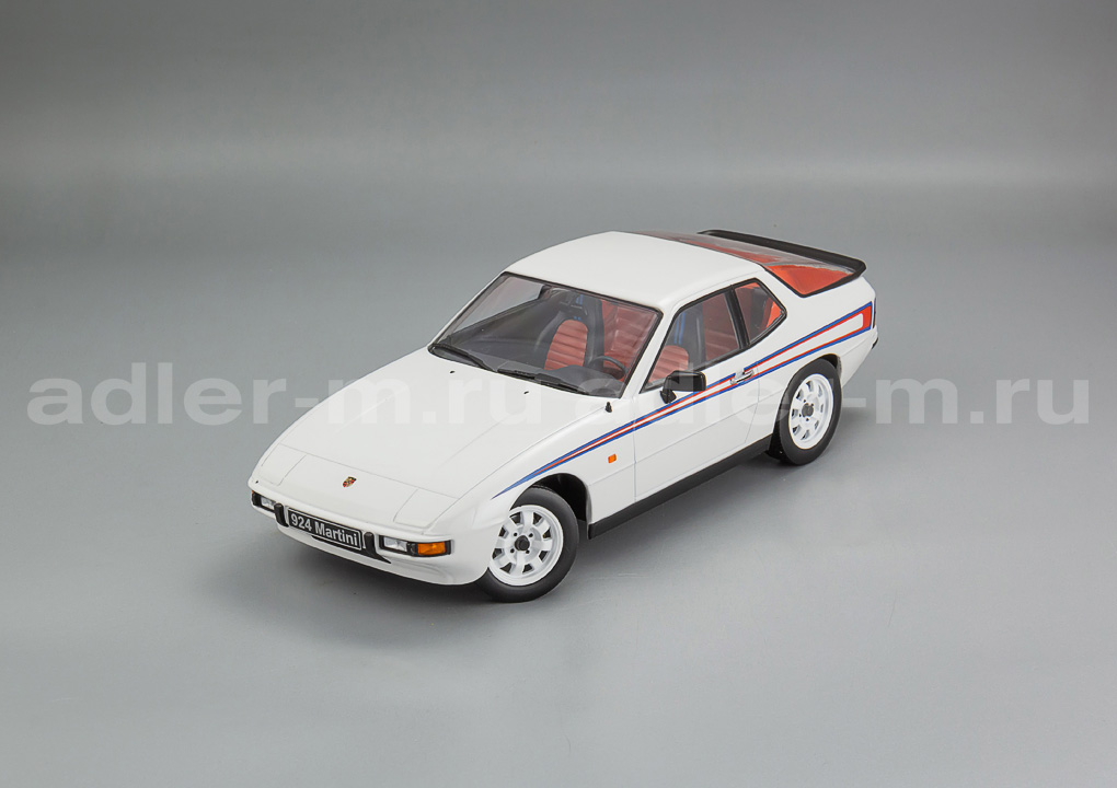 KK SCALE 1:18 Porsche 924 Martini - 1985 (white) KKDC180722