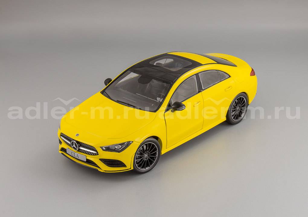 Z-MODELS 1:18 Mercedes-Benz CLA (C118) - 2019 (yellow) B66960473