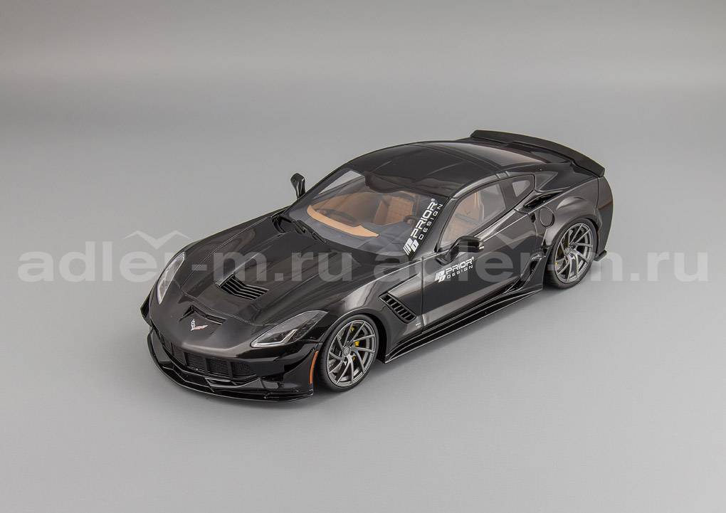 GT SPIRIT 1:18 Chevrolet Corvette C7 by Prior Design (black) GT249