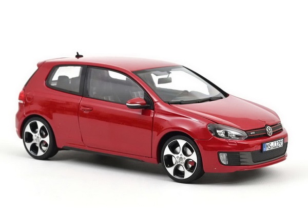 NOREV 1:18 Volkswagen Golf VI GTI (3 двери) - 2009 (Tornado Red) 188504