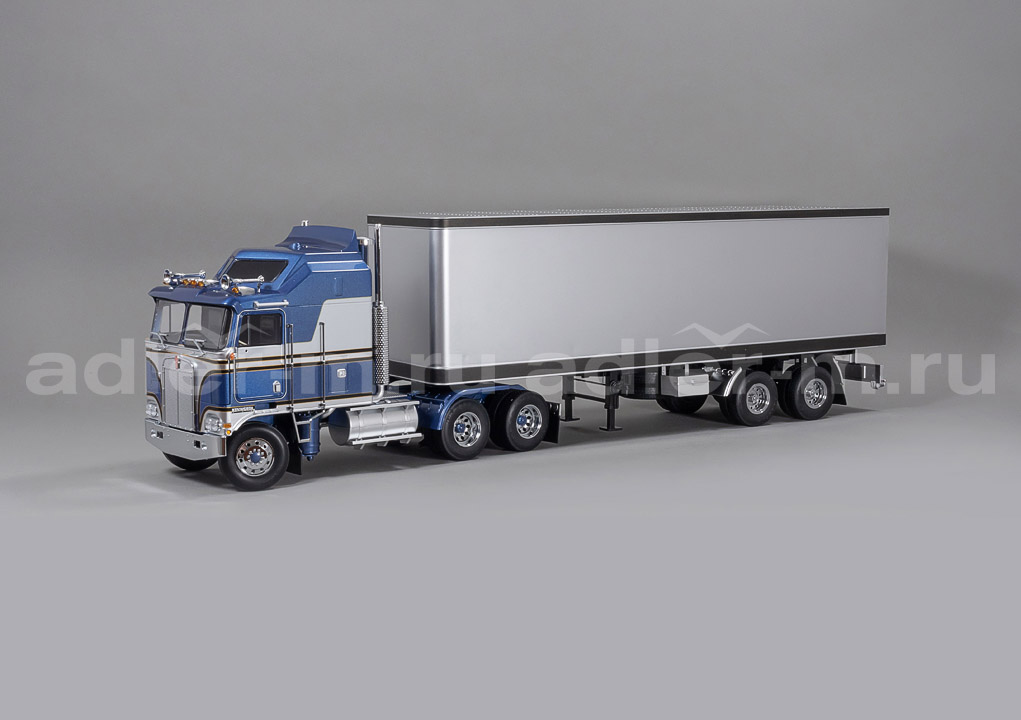 ROAD KINGS 1:18 Kenworth K100 Aerodyne + Truck Trailer RK180144+RK180168
