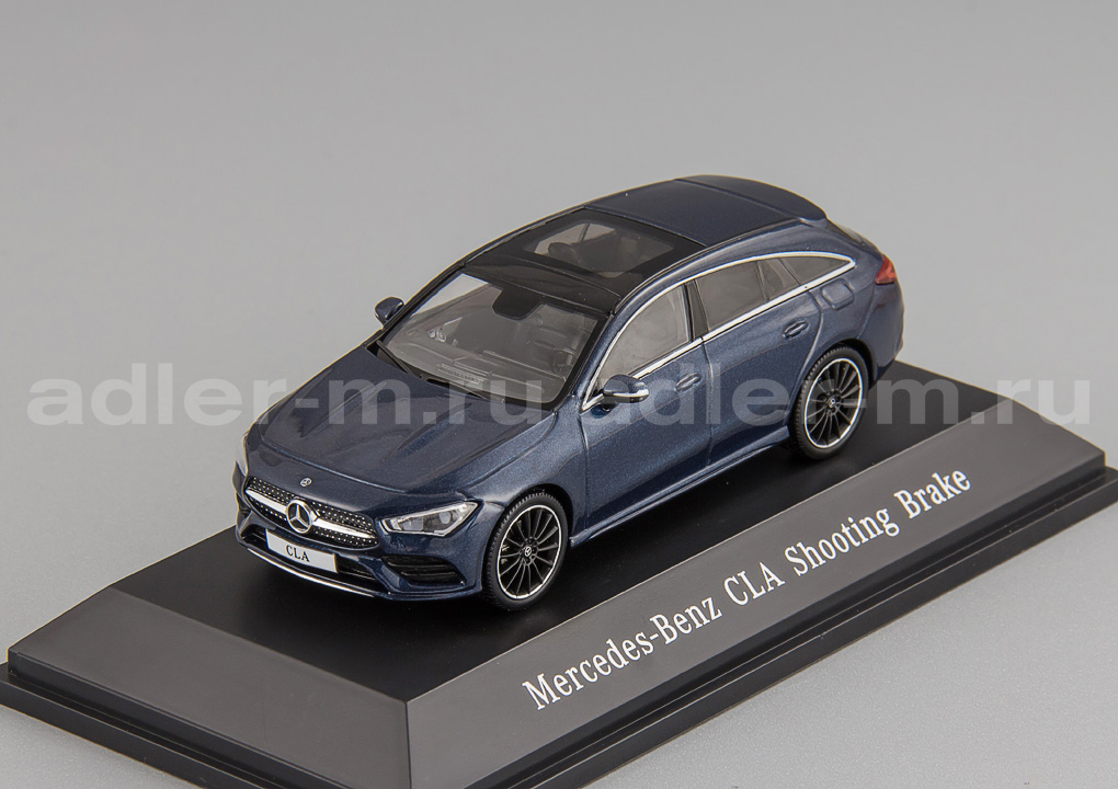 SPARK 1:43 Mercedes-Benz CLA Shooting Brake (C118) - 2019 (denim blue) B66960475