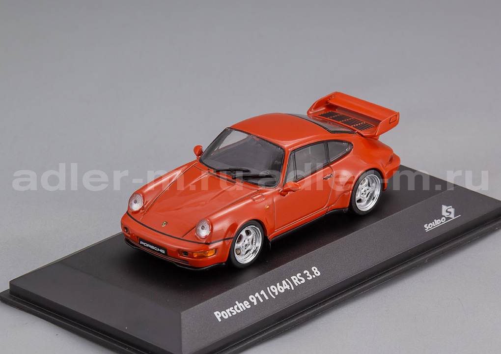 SOLIDO 1:43 Porsche 964 RS3.8 - 1994 (red) S4316901