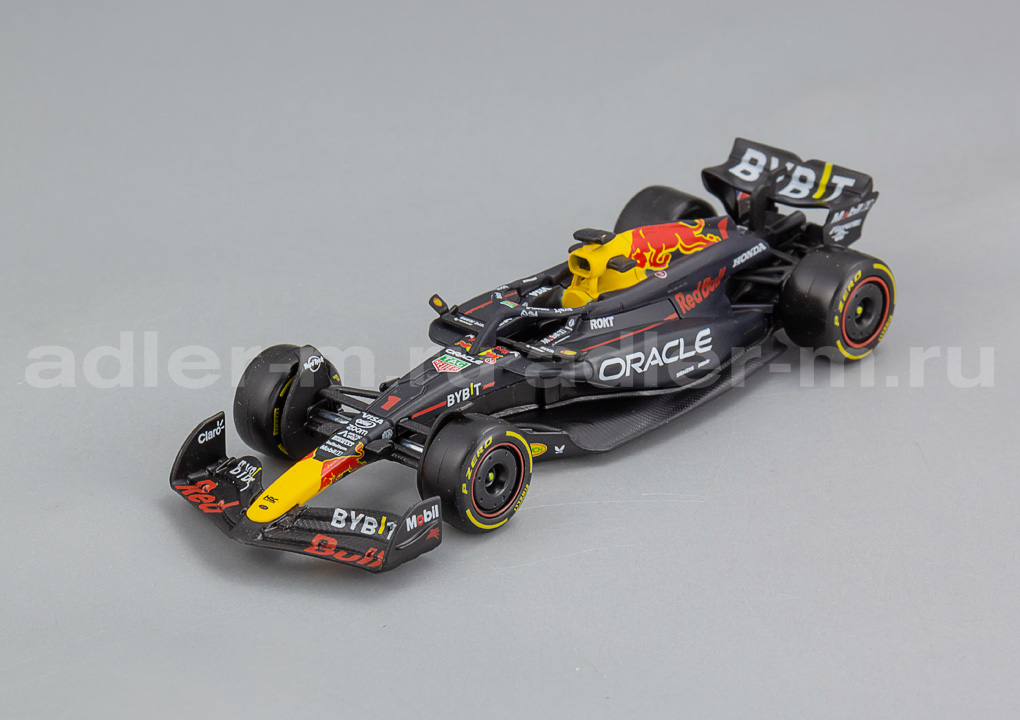 BBURAGO 1:43 Red Bull RB20 Team Oracle Red Bull Racing #1 World Champion - 2024 BU18-38097-V