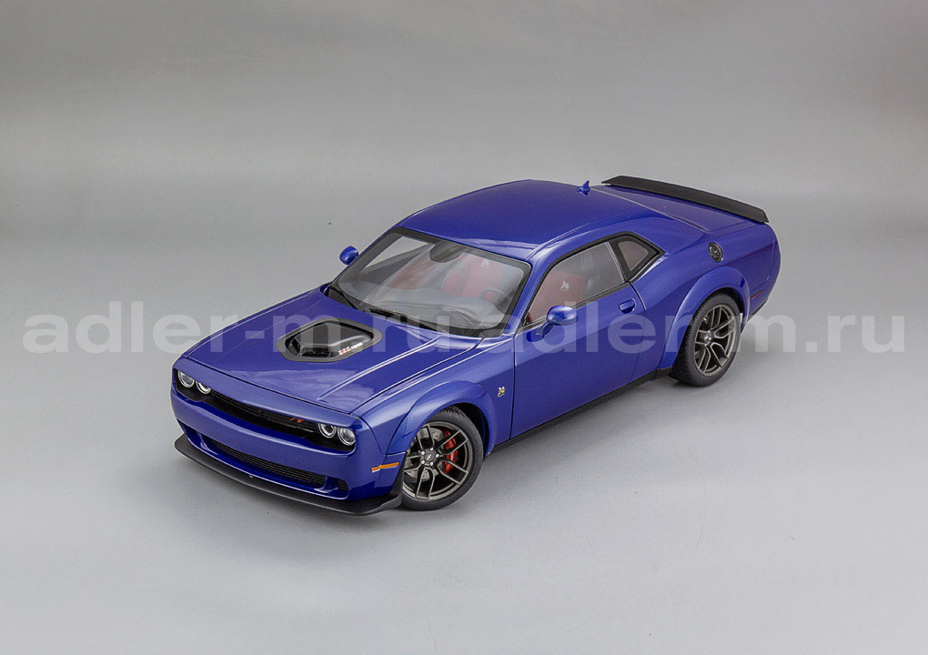 AUTOART 1:18 Dodge Challenger R/T Scat Pack Shaker Widebody - 2022 (indigo blue) 71772