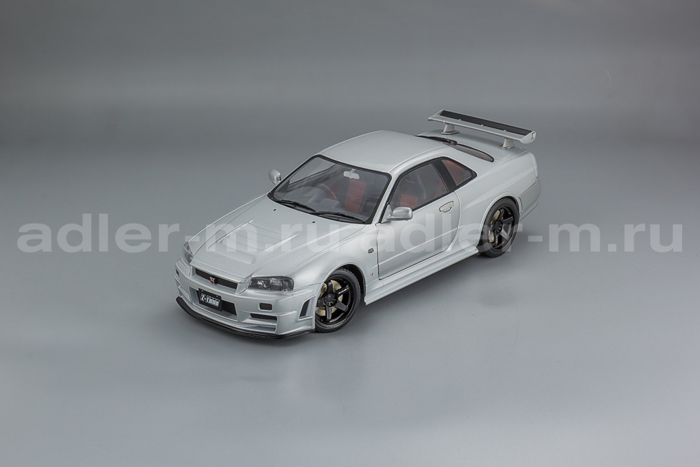 SOLIDO 1:18 Nissan Skyline R34 GT-R (silver met) S1804312