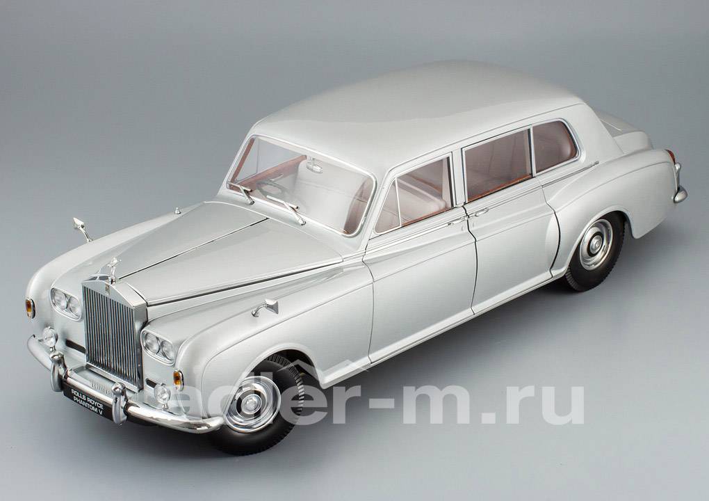 PARAGON 1:18 Rolls-Royce Phantom V RHD 1964 (silver) PA-98211R