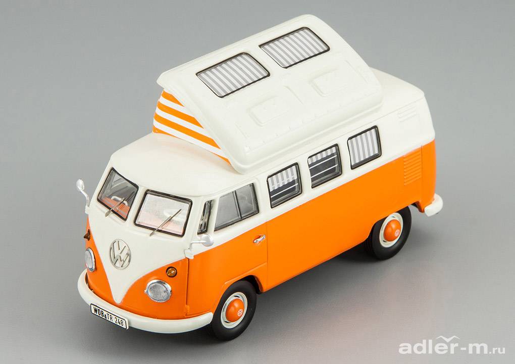 PREMIUM CLASSIXXS 1:43 Volkswagen T1 Camping 1958 (orange / white) 13875