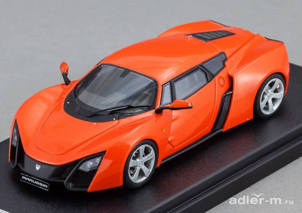 LOOKSMART 1:43 Marussia B2 2009 (sparkling red orange) LSMA01C