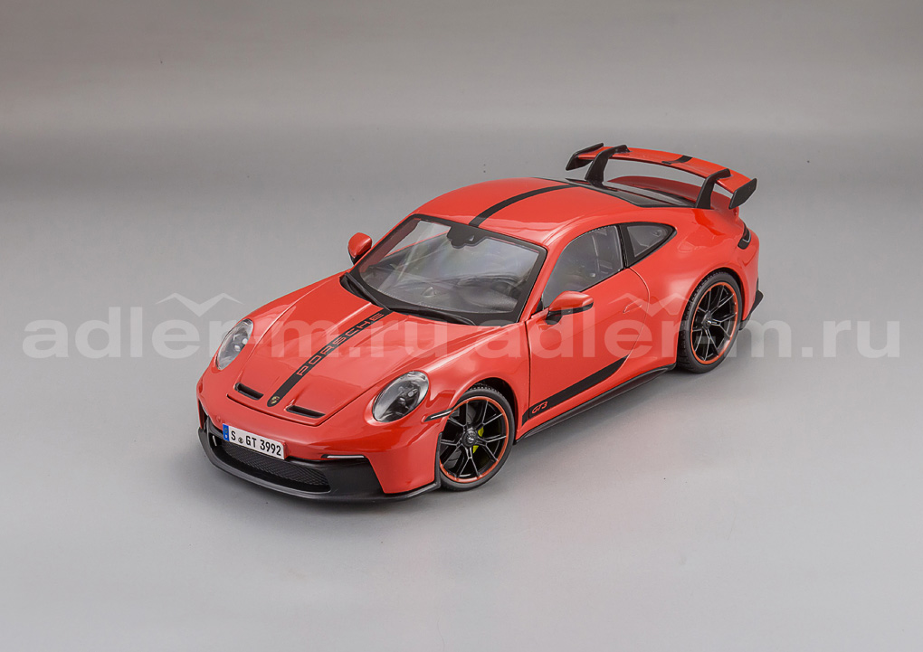 MAISTO 1:18 Porsche 911 GT3 (992) - 2022 (red) M-36458R