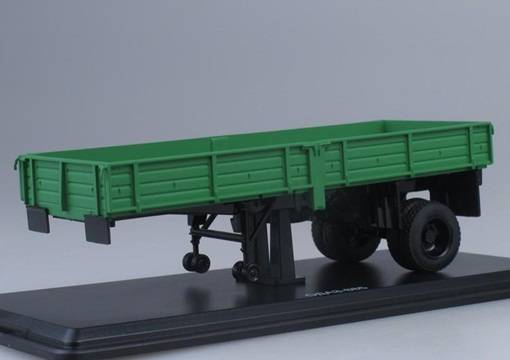 START SCALE MODELS (SSM) 1:43 ОДАЗ-885 Полуприцеп (зеленый) SSM7002