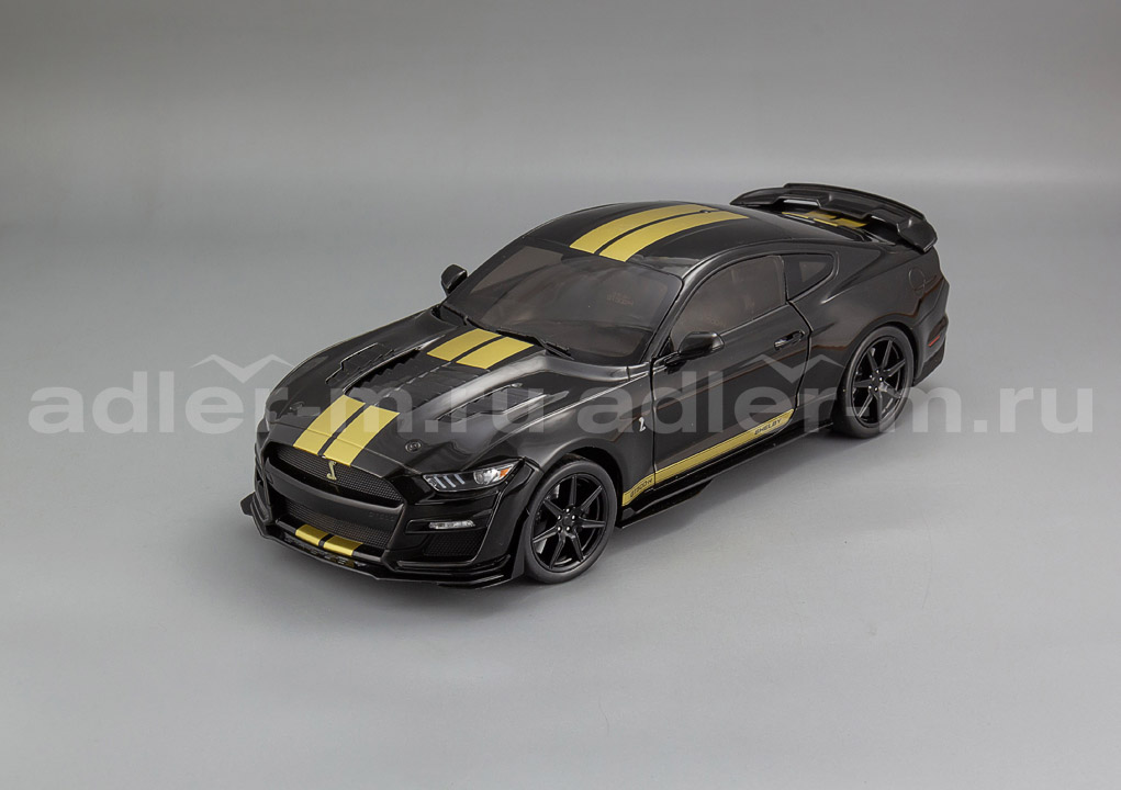 SOLIDO 1:18 Ford Mustang Shelby GT 500-H 2023 (black/gold) S1805910