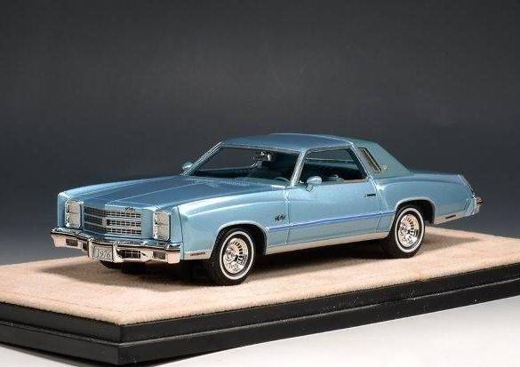 GLM (STAMP MODELS) 1:43 Chevrolet Monte Carlo - 1976 (light blue met) STM761002