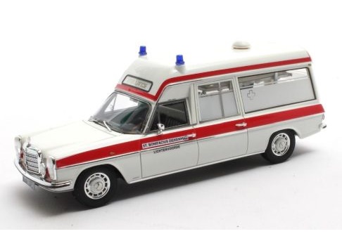MATRIX 1:43 Mercedes-Benz V114 Visser Ambulance "St Bonifacius Lichtenvoorde" (1969-1973) MX41302-283