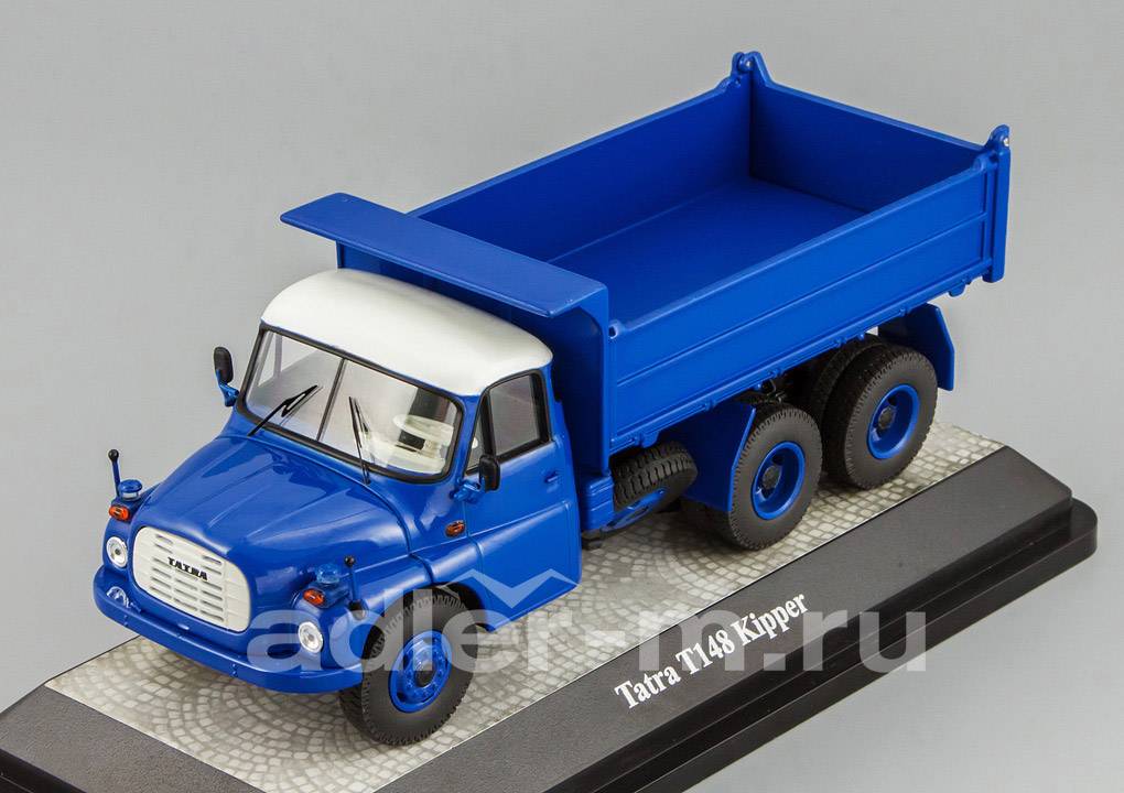 PREMIUM CLASSIXXS 1:43 Tatra T148 S3 3-way-tipper (blue) 12801