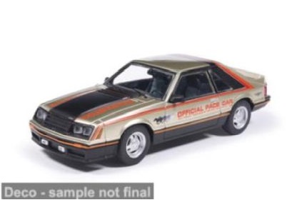 IXO 1:43 Ford Mustang - Indianapolis 500 Pace Car - 1979 (black) U43RDC014
