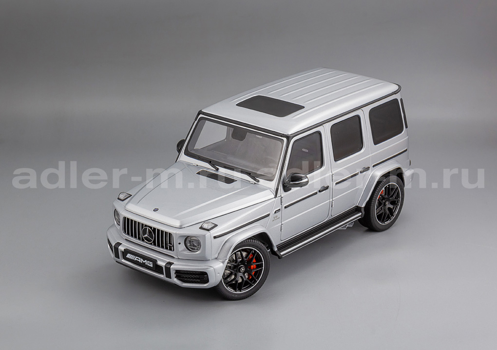 AUTOART 1:18 Mercedes-AMG G63 - 2019 (iridium silver metallic) 76358