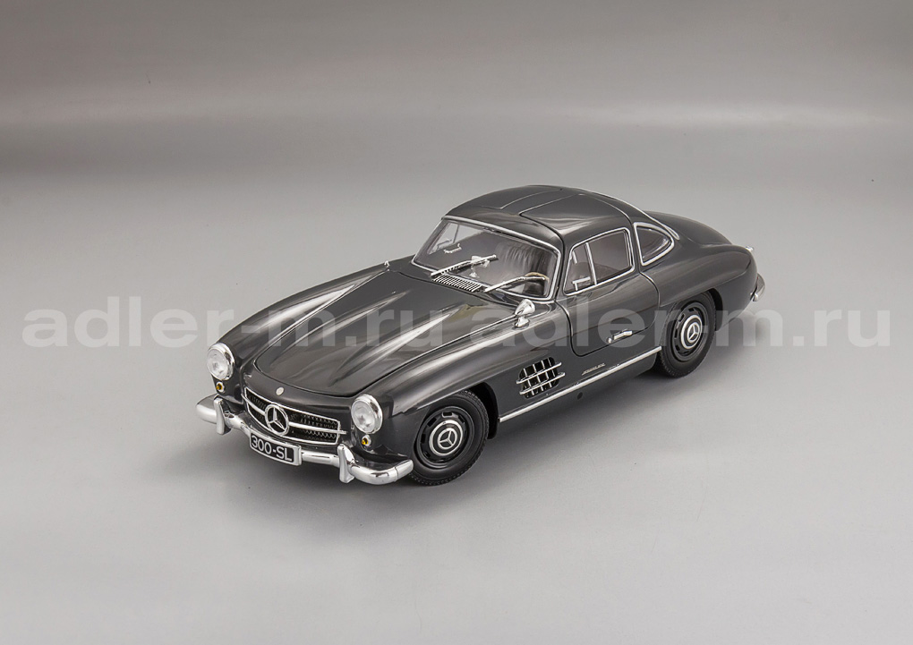 MINICHAMPS 1:18 Mercedes-Benz 300 SL (W198) - 1955 (dark grey) 110037219