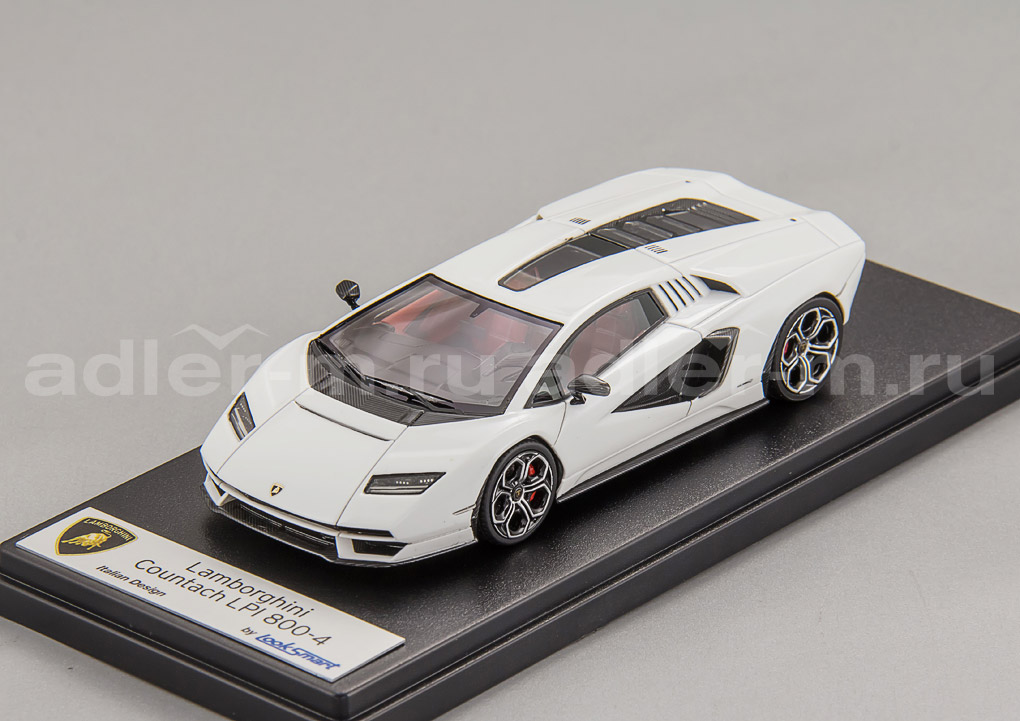 LOOKSMART 1:43 Lamborghini Countach LPI 800-4 (Bianco Siderale) LS529A