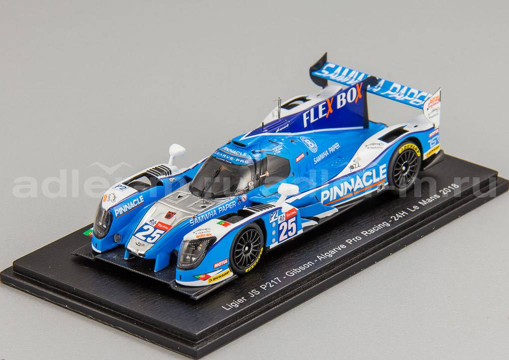 SPARK 1:43 Ligier JS P217 - Gibson #25 Algarve Pro Racing 24h LM 2018 M. Patterson - A. de Jong - T. Kim S7012