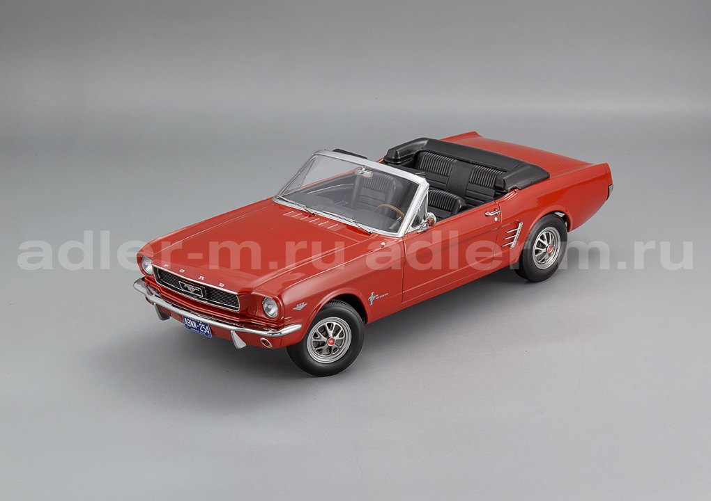 NOREV 1:18 Ford Mustang Convertible - 1966 (red) 182810
