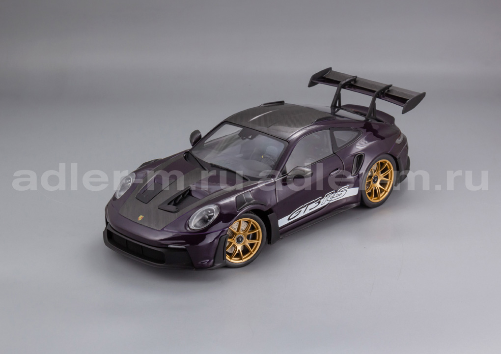 SOLIDO 1:18 Porsche 911 GT3 RS Weissach Package - 2024 (viola purple) S1812103