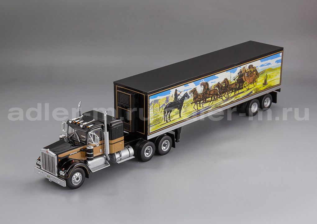 WERK83 1:43 Kenworth W925 Semi-trailer truck (1977) - "Smokey and the Bandit" W83431001