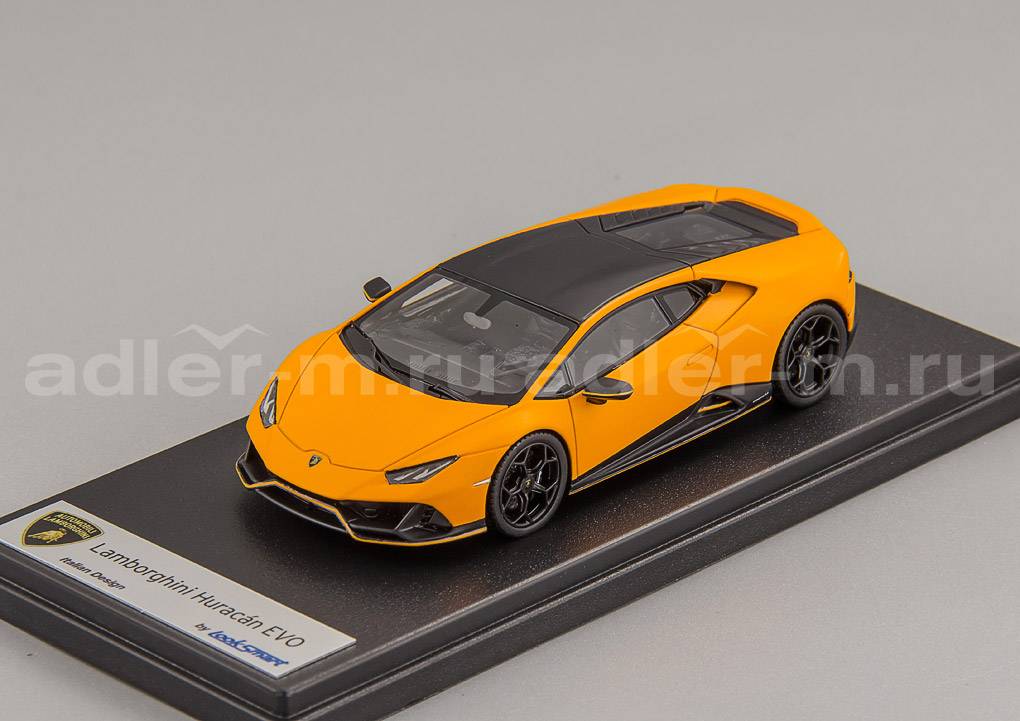 LOOKSMART 1:43 Lamborghini Huracan Evo Fluo Capsule (Arancio Livrea) LS498FCB