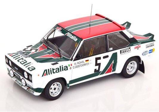 IXO 1:24 Fiat 131 Abarth #5 "Alitalia" Röhrl/Geistdörfer победитель Rally Acropolis 1978 24RAL003A