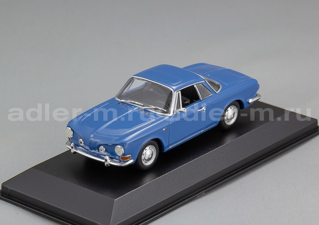 MINICHAMPS (MAXICHAMPS) 1:43 Volkswagen Karmann Ghia 1600 – 1966 (blue) 940050221