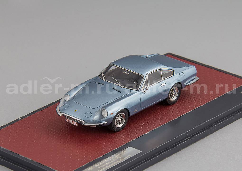 MATRIX 1:43 Ferrari 330GTC Speciale Pininfarina #09439 HRH Princess Lilian de Rethy - 1967 (blue) MX50604-101