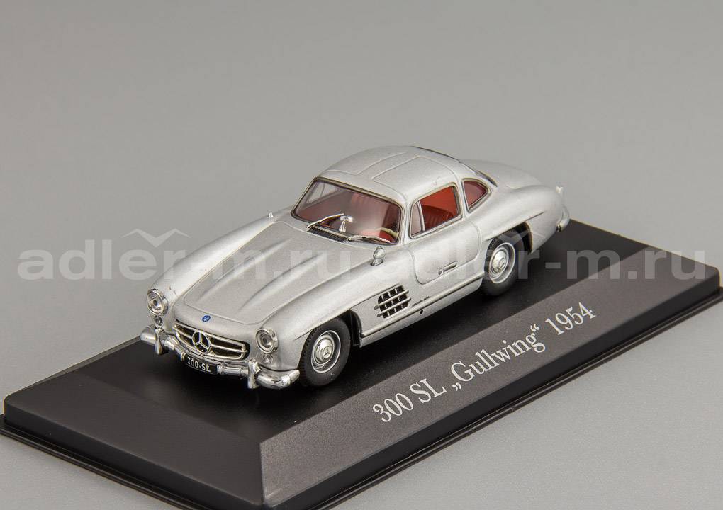 IXO (ALTAYA) 1:43 Mercedes-Benz 300 SL Gullwing 1954 (silver) DC252