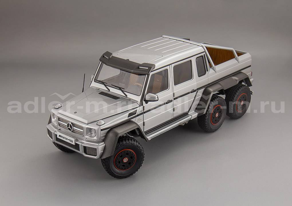 AUTOART 1:18 Mercedes-AMG G 63 6x6 2013 (silver) 76301