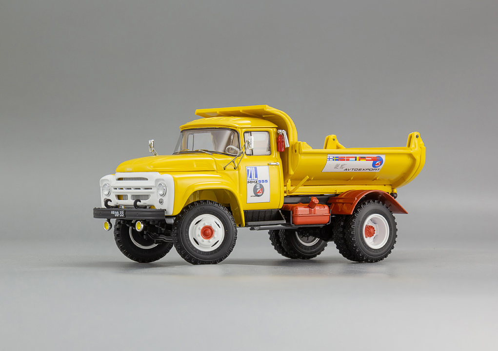 DIP MODELS 1:43 Самосвал ММЗ-555, «АВТОЭКСПОРТ» - 1965 г 155503